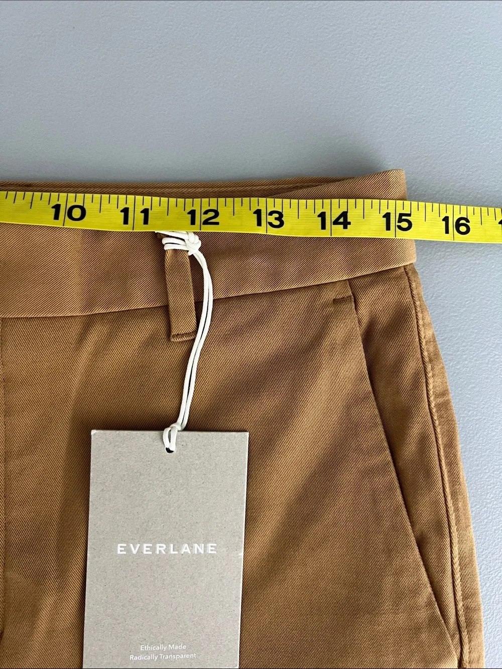 New Everlane THE PERFORMANCE CHINO  Slim Fit in Toasted Coconut Size 30 X 32